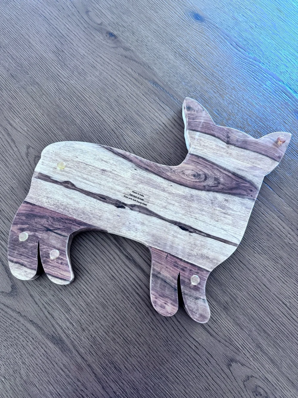Anthropologie Best in Show Cheese Board Frenchie